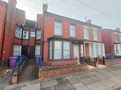 Boswell Street, Liverpool, Merseyside L8