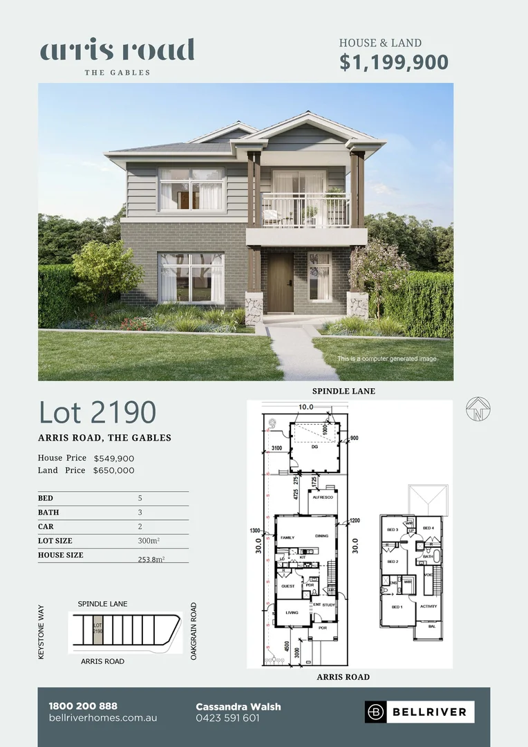 Additional image 15 of Lot 2190 Arris Road, The Gables Estate, Gables NSW 2765