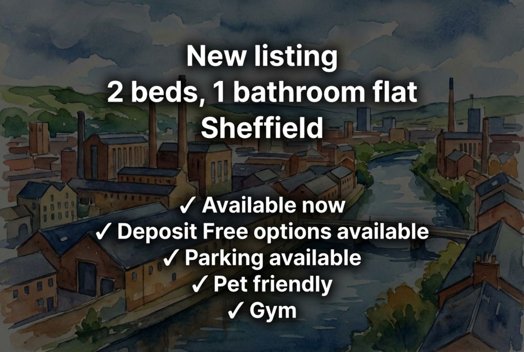 2 bed flat to rentMilton Street, Sheffield S3