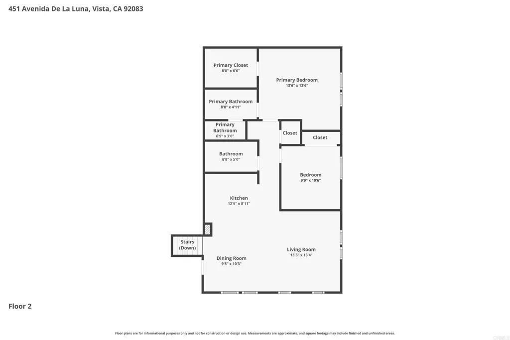 451 Avenida De La Luna, Vista, CA 92083