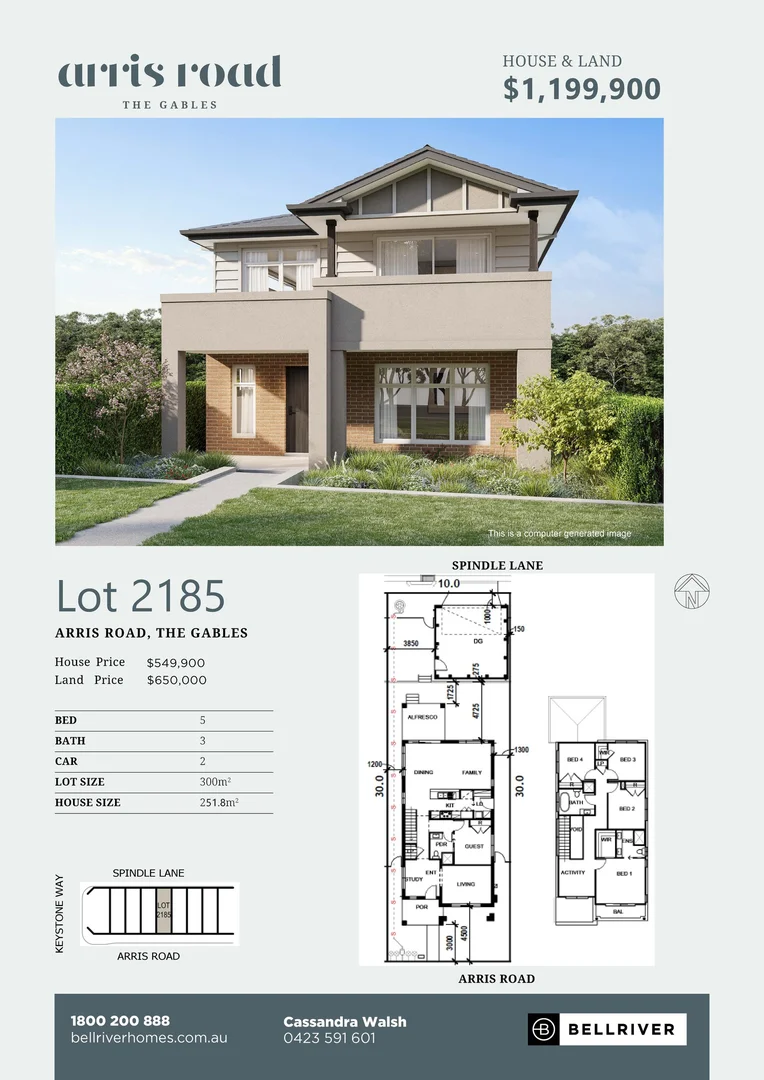 Additional image 18 of Lot 2185 Arris Road, The Gables Estate, Gables NSW 2765