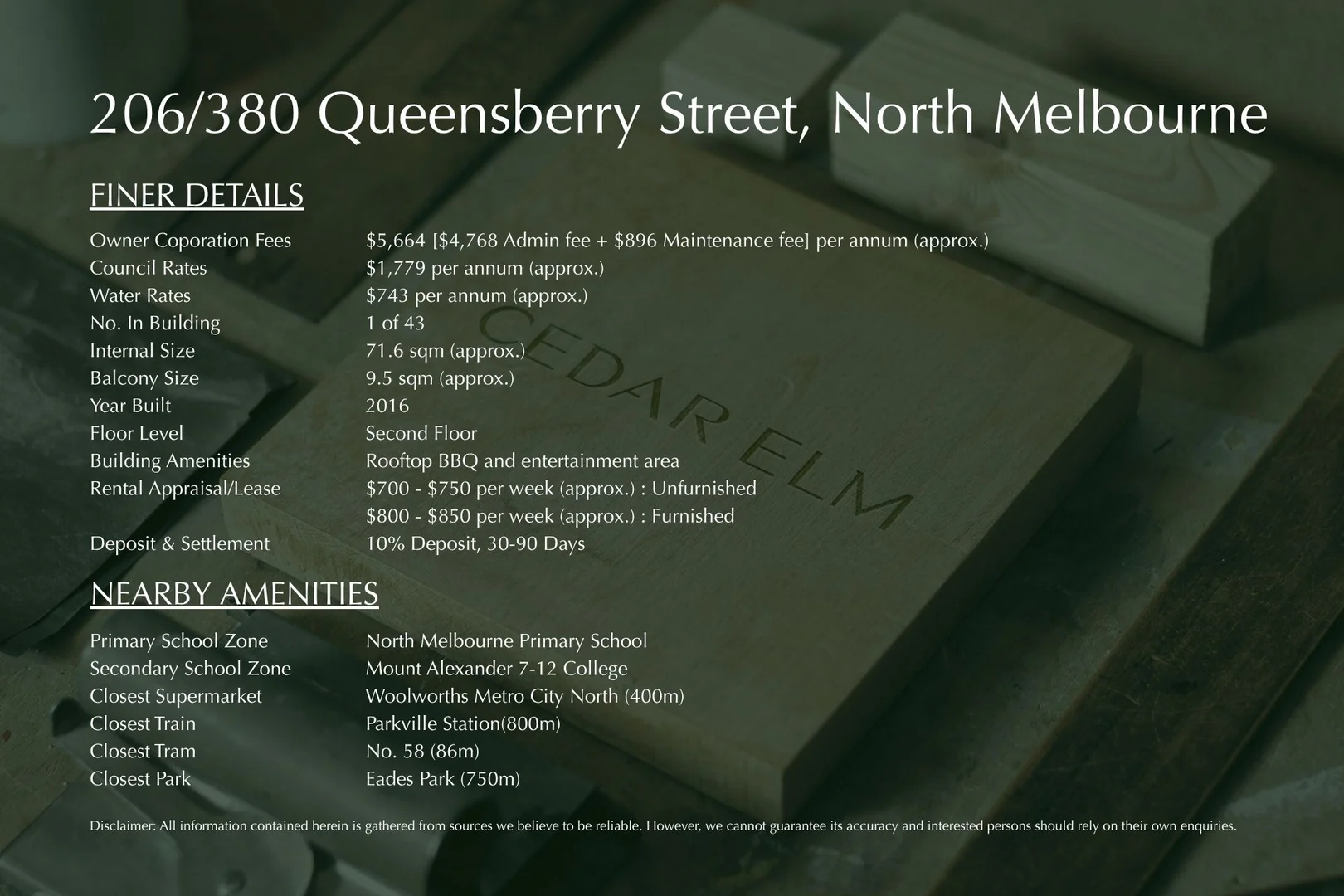 Additional image 13 of 206/380 Queensberry Street, North Melbourne VIC 3051