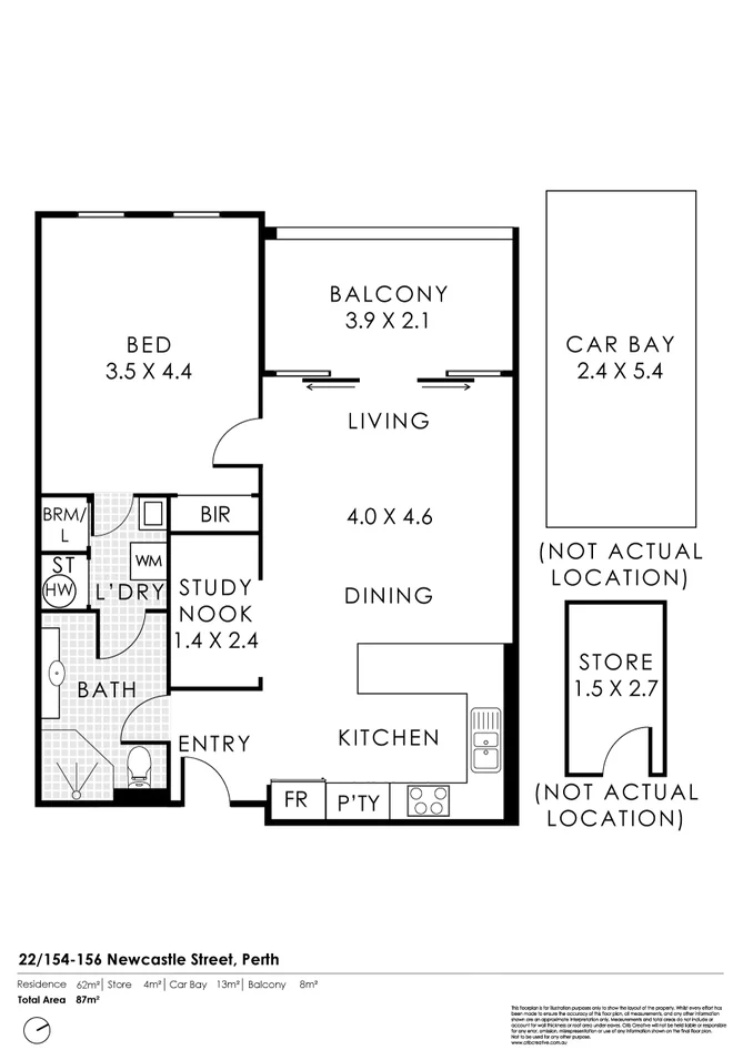 Additional image 23 of 22/154-156 Newcastle Street, Perth WA 6000