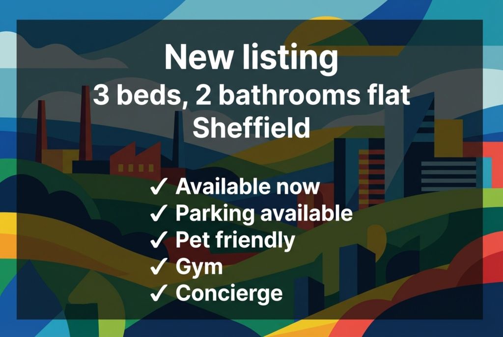 3 bed flat to rentMilton Street, Sheffield S3