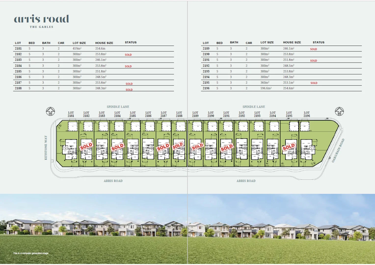 Additional image 2 of Lot 2194 Arris Road, The Gables Estate, Gables NSW 2765