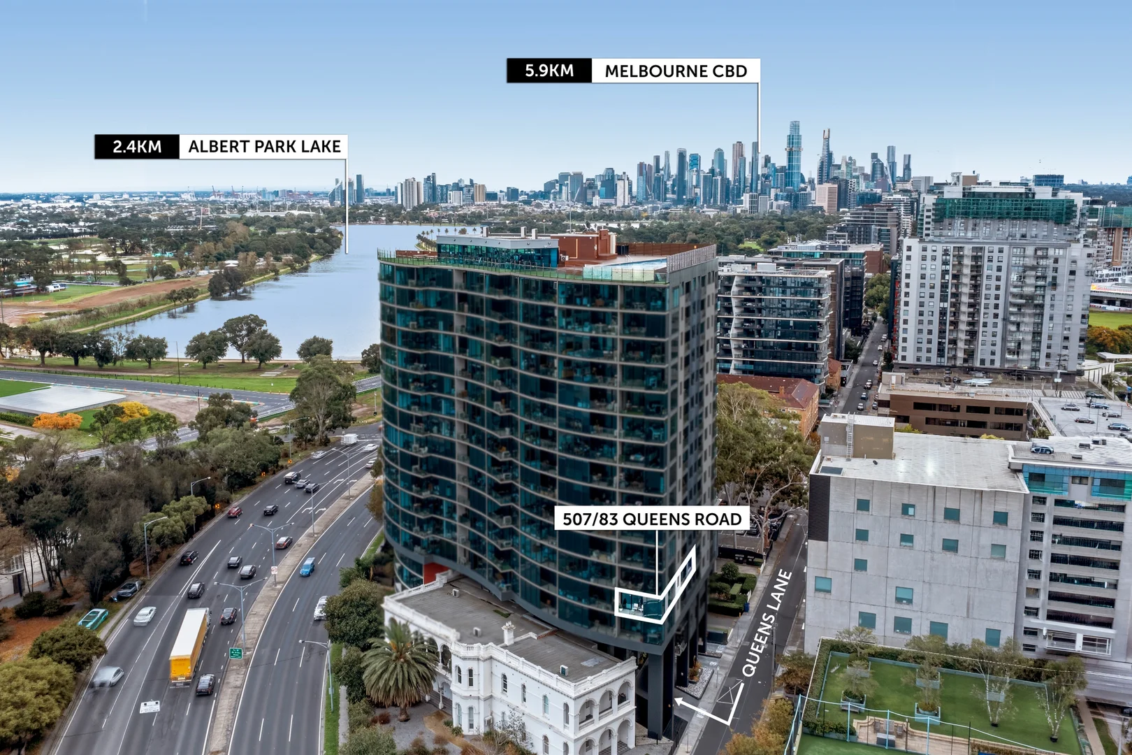 Additional image 10 of 507/83 Queens Road, Melbourne VIC 3004