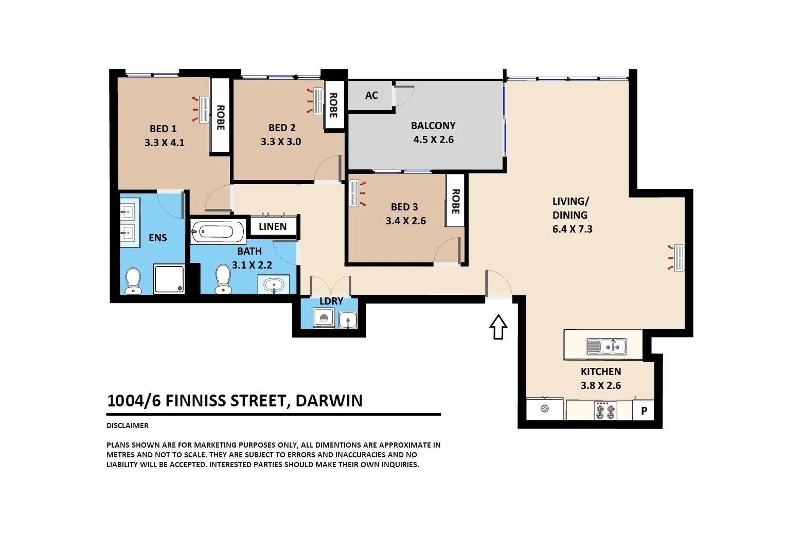 Additional image 19 of 1004/6 Finniss Street, Darwin City NT 0800