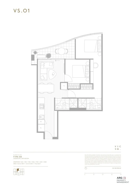 Additional image 13 of 503/8 Hallenstein Street, Footscray VIC 3011