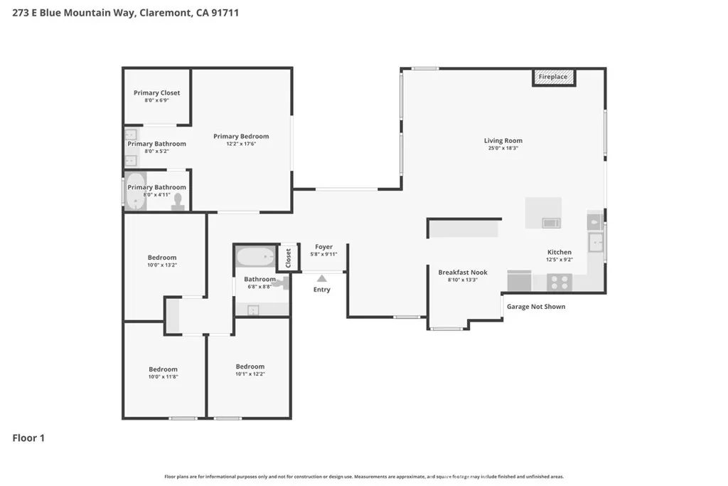 273 E Blue Mountain Way, Claremont, CA 91711