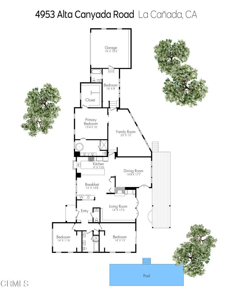 Additional image 95 of 4953 Alta Canyada Road, La Canada Flintridge, CA 91011