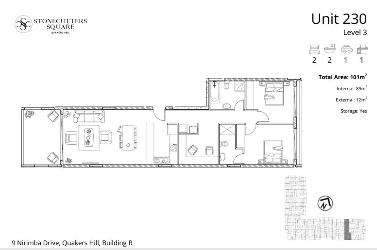 Additional image 7 of 230/9 Nirimba Drive, Quakers Hill NSW 2763