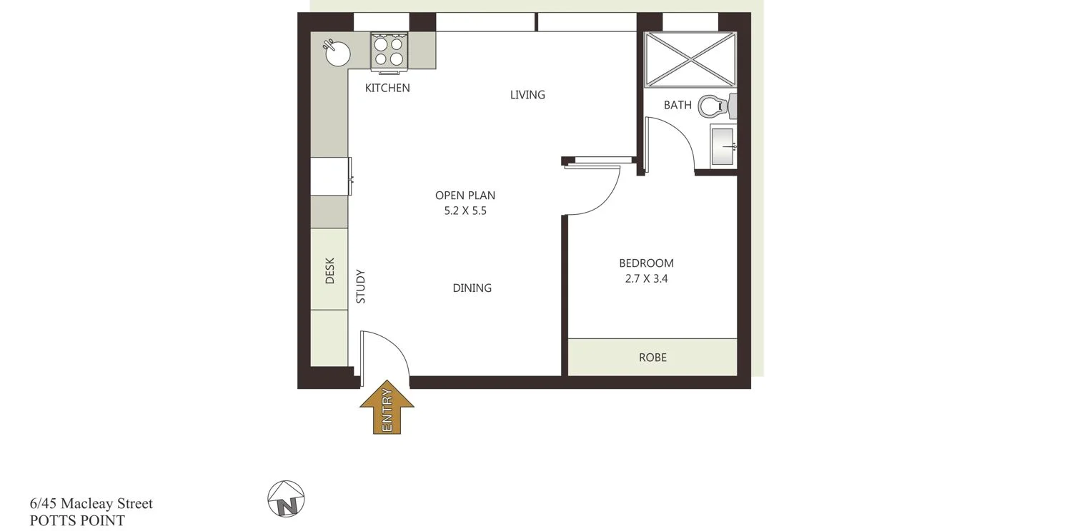 Additional image 6 of 6/45 Macleay St, Potts Point NSW 2011
