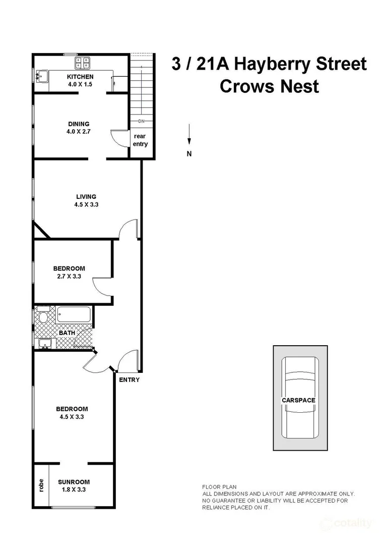 Additional image 8 of 3/21A Hayberry Street, Crows Nest NSW 2065
