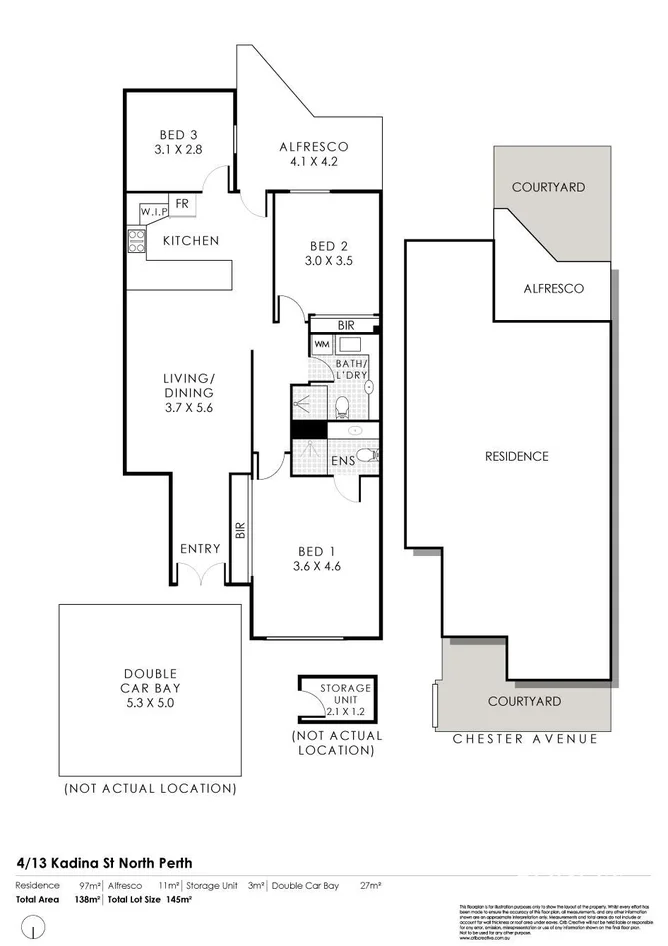 Additional image 26 of 4/13 Kadina Street, North Perth WA 6006