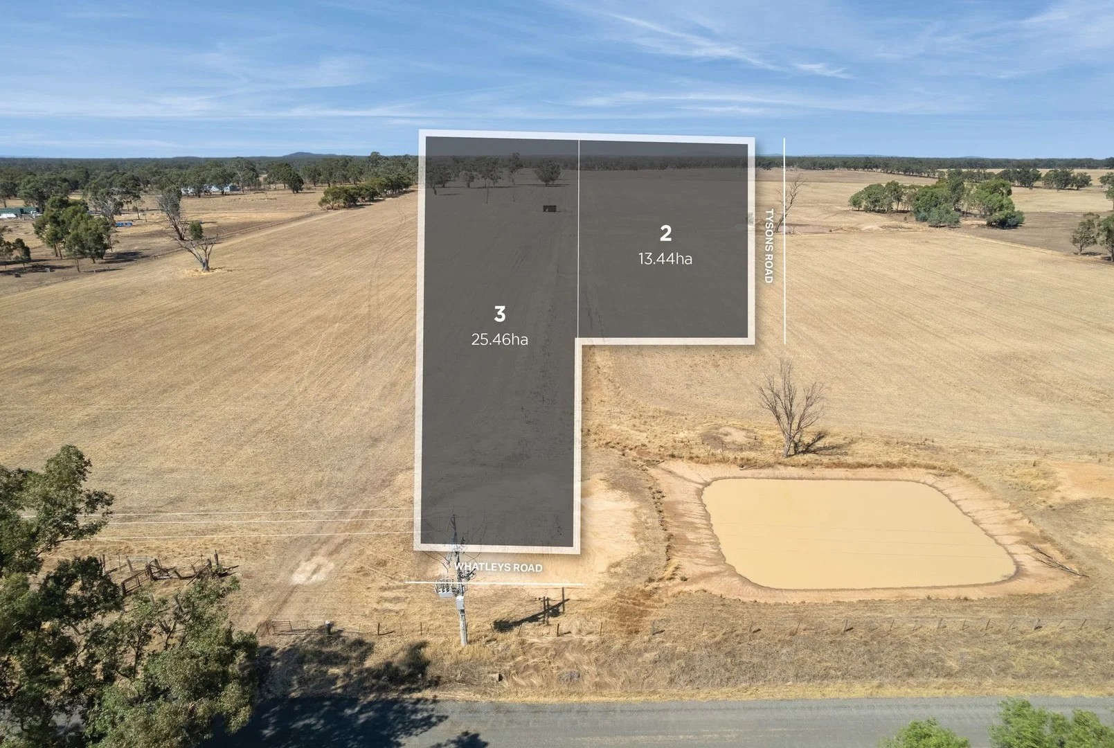 Lots 2-3 Whatleys Road, Goornong VIC 3557