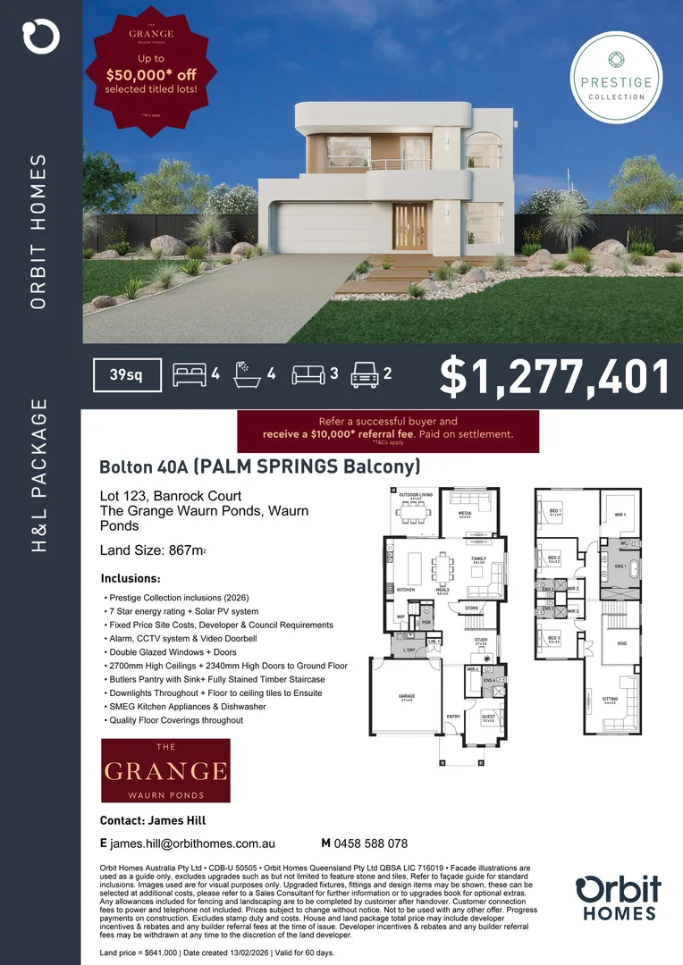 Additional image 2 of Lot 123 Banrock Court, Waurn Ponds VIC 3216