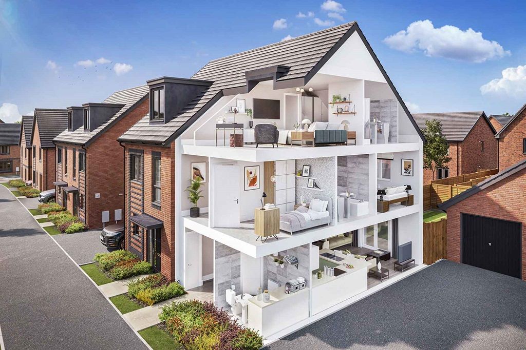 Additional image 13 of 3 bed semi-detached house for sale"The Harrton - Plot 60" at Capstone Oaks, North Dane Way, Lordswood, Chatham ME5