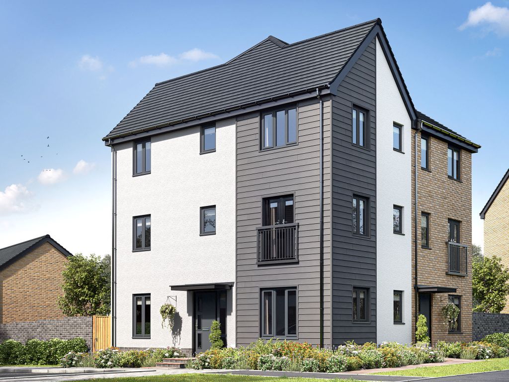3 bed end terrace house for sale"The Ashdown Corner" at Westage Park, Llanilltern, Creigiau, City Of Cardiff CF5