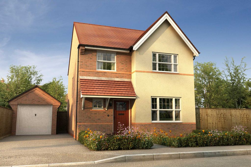 4 bed detached house for sale"The Hallam" at Monterey Gardens, Basingstoke RG23