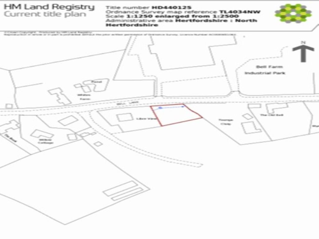 Additional image 2 of Land for saleBell Lane, Nuthampstead, Hertfordshire SG8