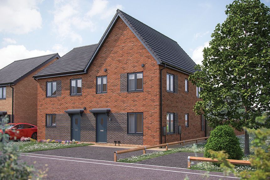 3 bed end terrace house for sale"Hazel" at Carolina Way, Doncaster DN4