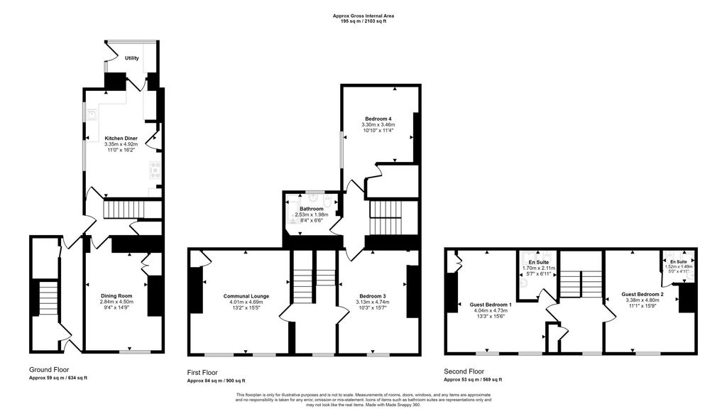 Additional image 22 of 4 bed town house for saleBailiffgate, Alnwick NE66