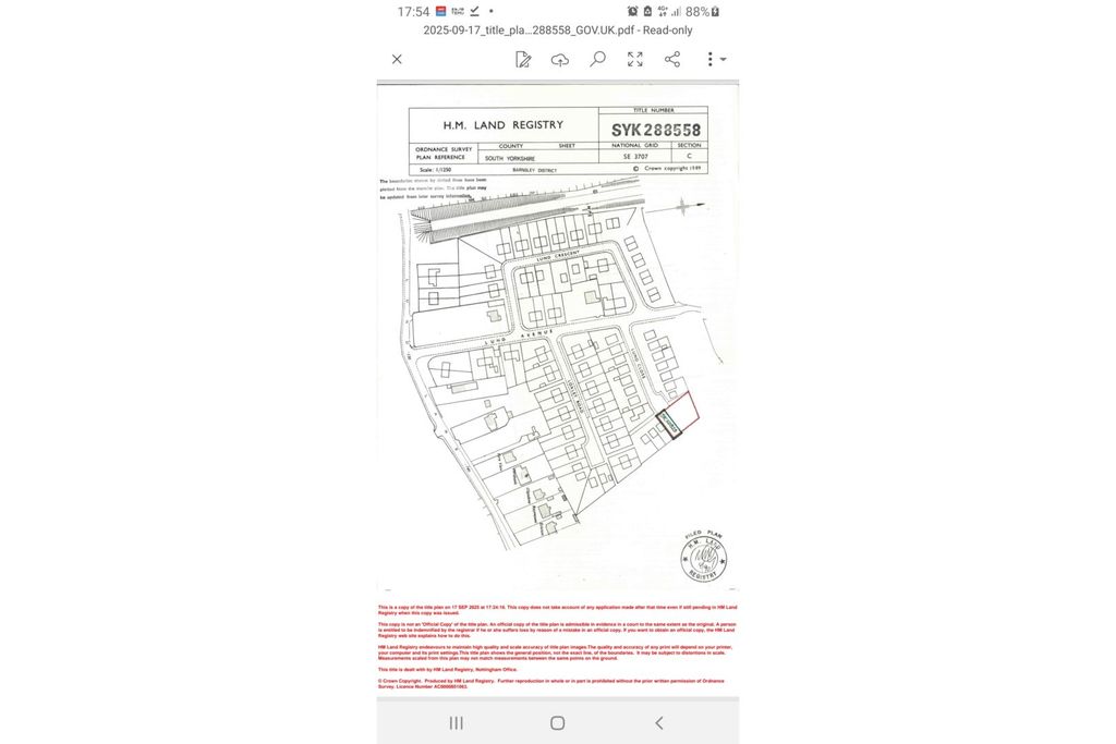 Additional image 6 of Land for saleLund Close, Barnsley S71