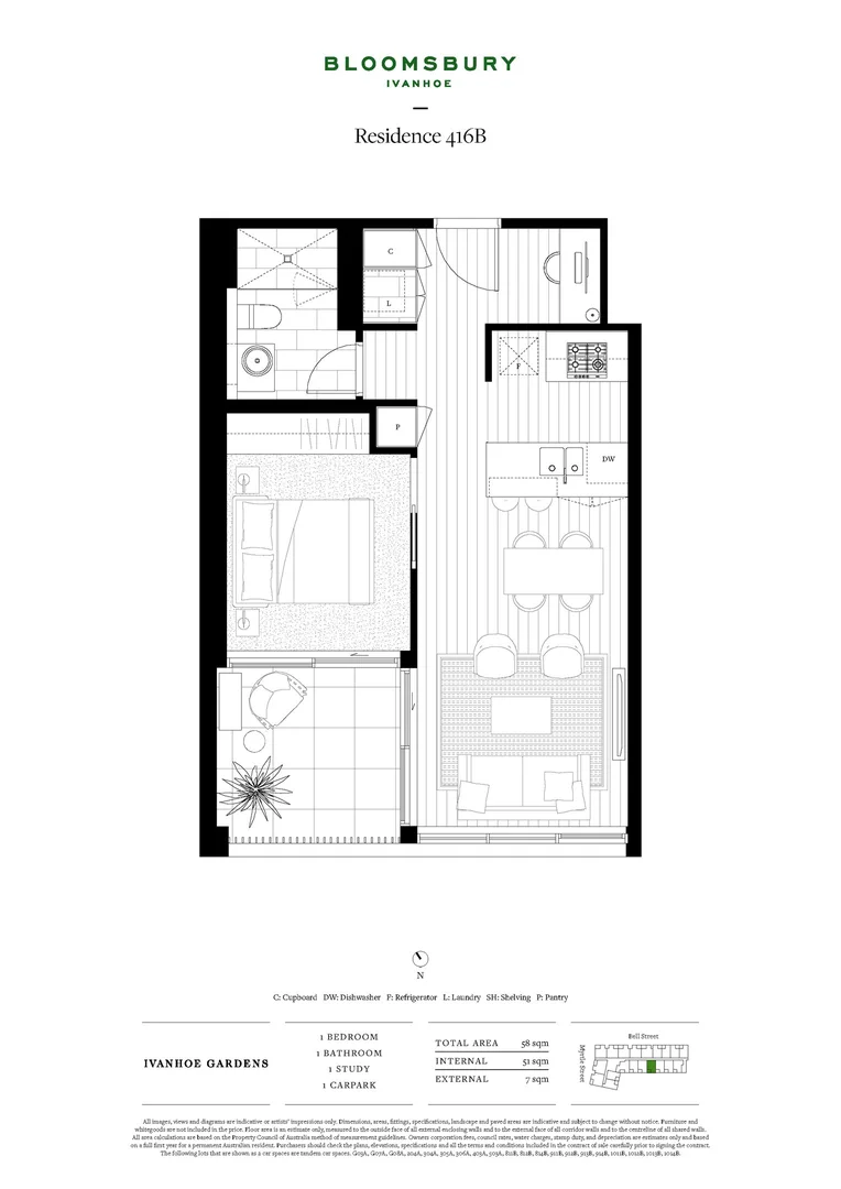 Additional image 19 of 416/58 Myrtle Street, Ivanhoe VIC 3079