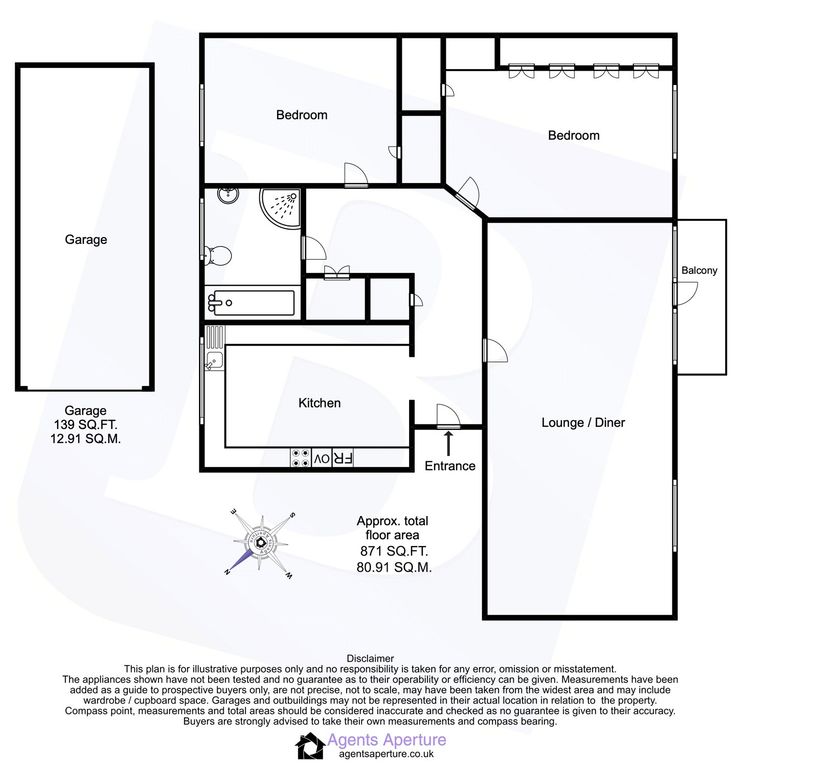Additional image 16 of 2 bed flat for saleAbington Court, Hall Lane, Upminster RM14