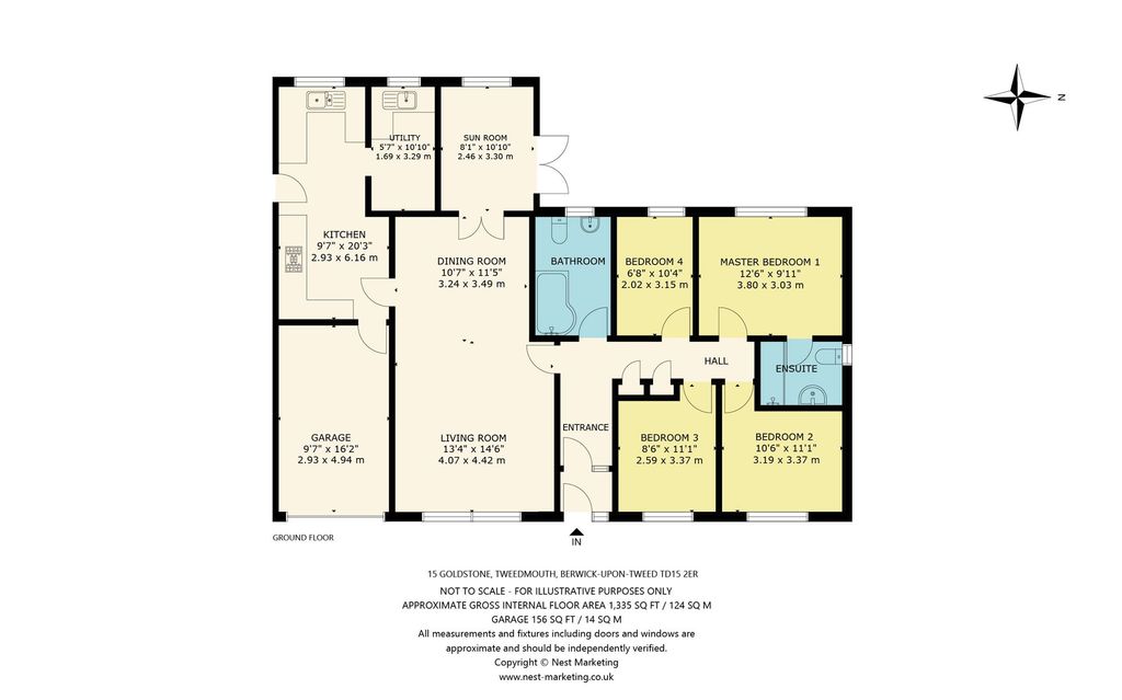 Additional image 31 of 4 bed detached bungalow for sale15 Goldstone, Berwick-Upon-Tweed TD15