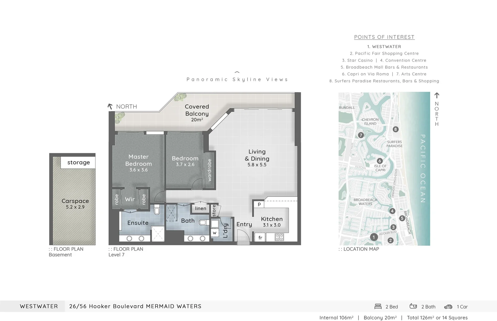 Additional image 15 of 26/56 Hooker Boulevard, Mermaid Waters QLD 4218