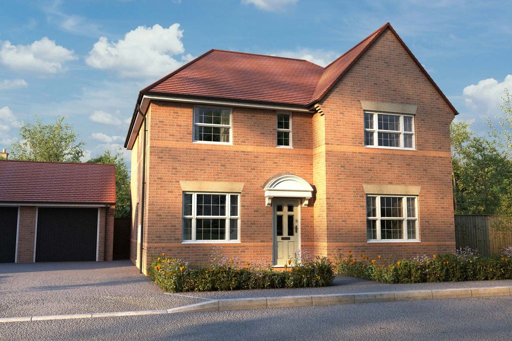 5 bed detached house for sale"The Ruabon" at Nottingham Road, Ashby-De-La-Zouch LE65