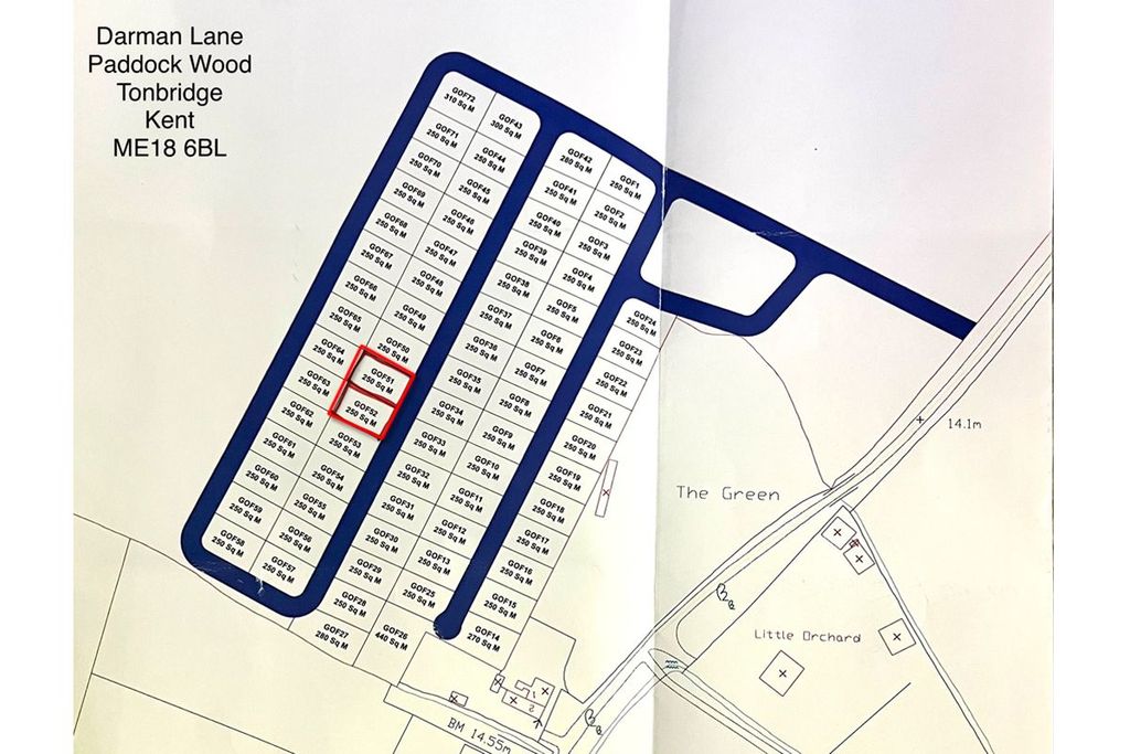 Land for saleLand At Paddock Wood, Tonbridge, Kent ME186Bl ME18
