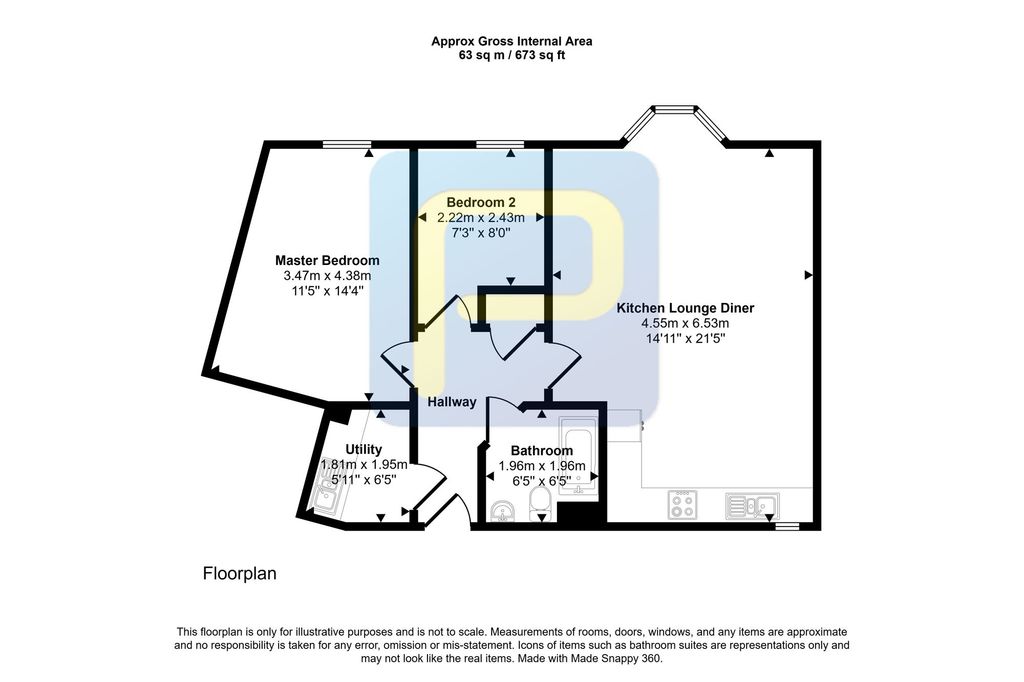 Additional image 16 of 2 bed flat for saleHotspur Court, Alnwick NE66