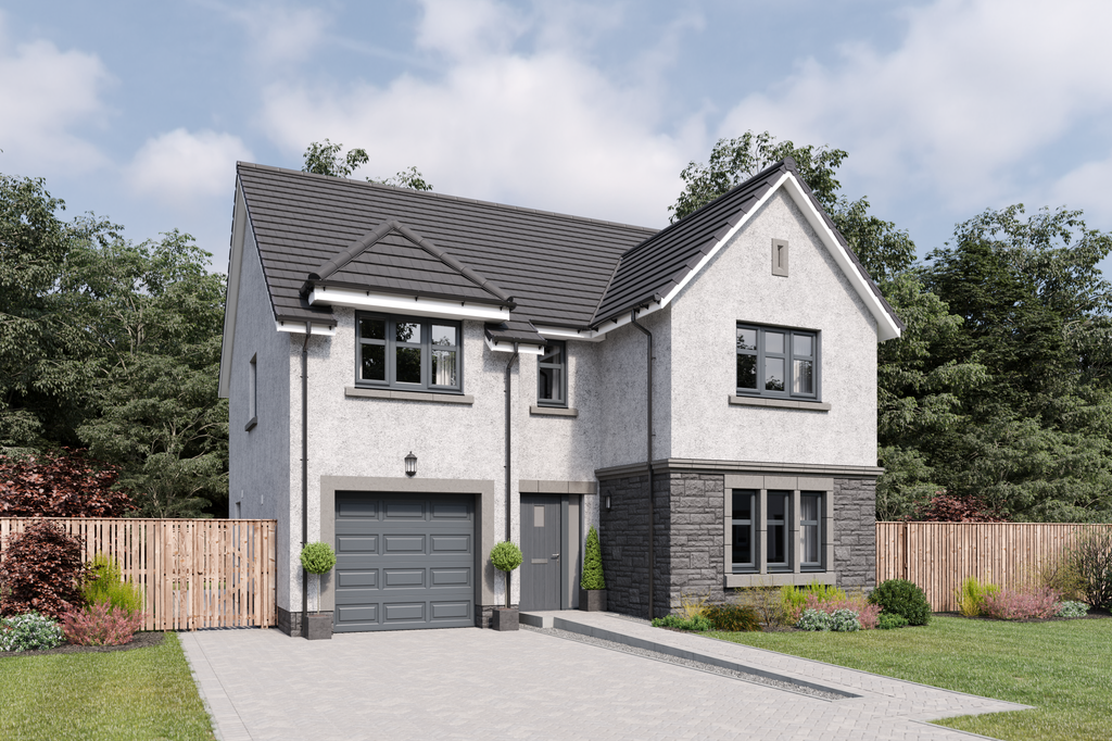 4 bed detached house for sale"Colville" at Upper Lochton, Raemoir Road, Banchory AB31