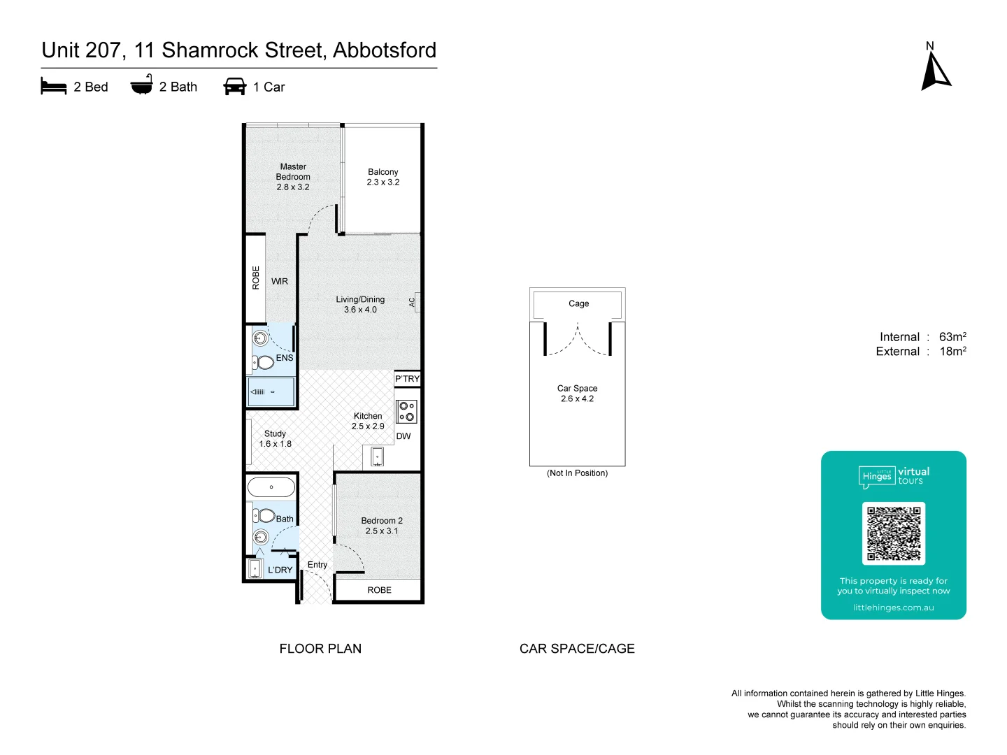 Additional image 2 of 207c/11 Shamrock Street, Abbotsford VIC 3067