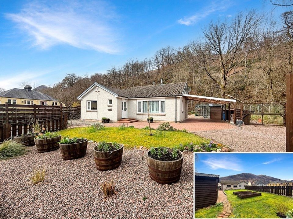 3 bed detached bungalow for saleWades Road, Kinlochleven, Highland PH50