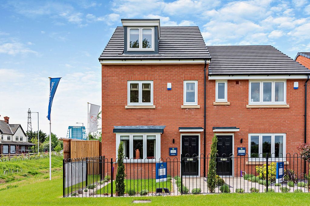 3 bed semi-detached house for sale"The Stratton" at Welsh Road, Garden City, Deeside CH6