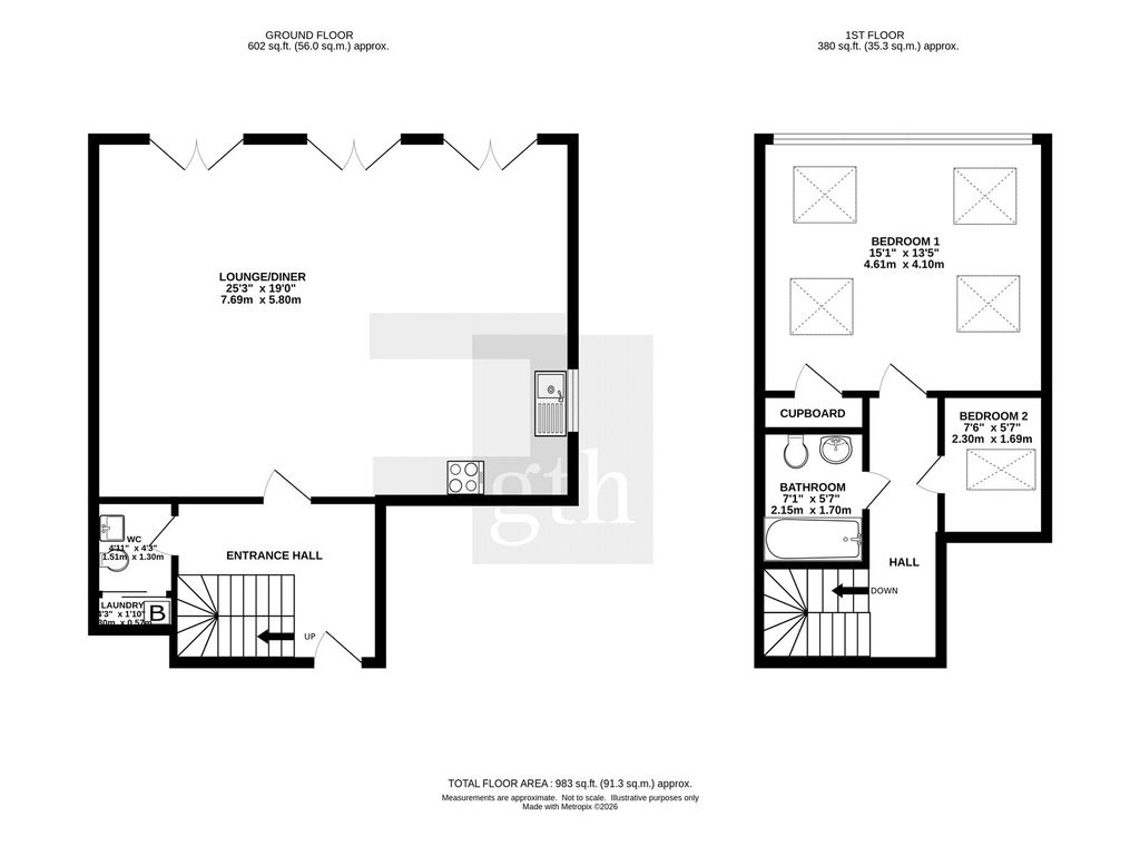 Additional image 15 of 2 bed flat for salePark Avenue, Sticklepath, Barnstaple, Devon EX31