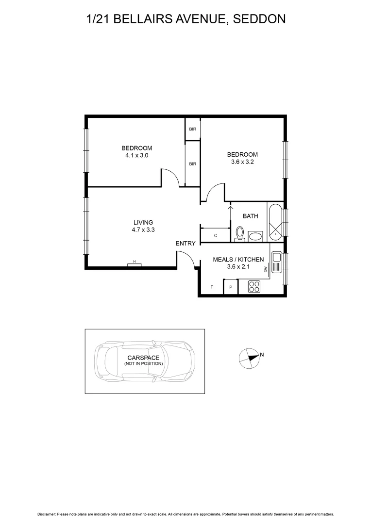 Additional image 6 of 1/21 Bellairs Avenue, Seddon VIC 3011