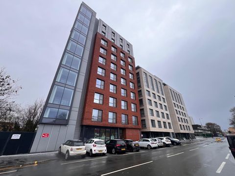 The Campus Block A, 30 Frederick Road, Salford, Lancashire M6, Studio to rent
