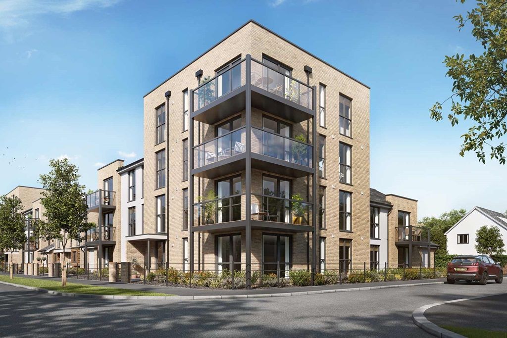 2 bed flat for sale"Sandford House - Plot 311" at Mead Fields, Harding Drive, Banwell BS29
