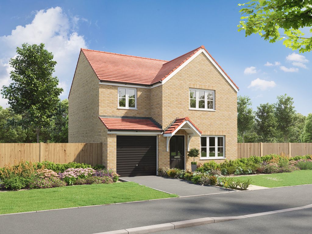 4 bed detached house for sale"The Gisburn" at Summerhouse Lane, Ashington NE63