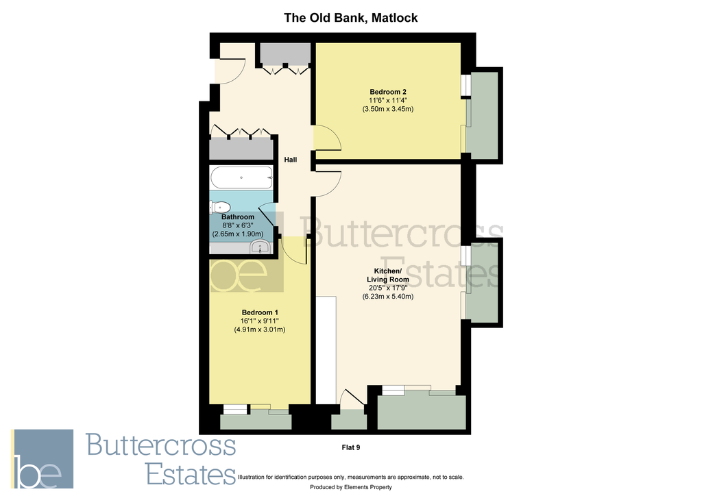 Additional image 4 of 2 bed flat for saleThe Old Bank, Snitterton Road, Matlock DE4