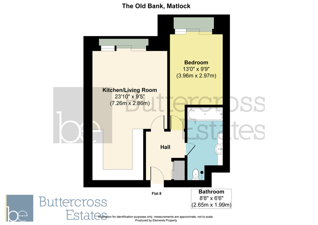 Additional image 4 of 1 bed flat for saleThe Oid Bank, Snitterton Road, Matlock DE4