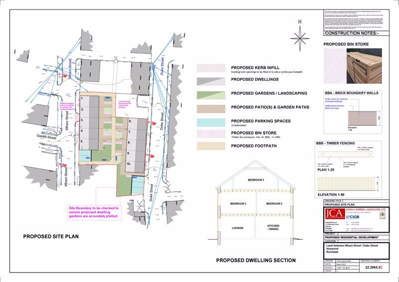 Additional image 2 of Land for saleWham Street & Duke Street, Heywood OL10