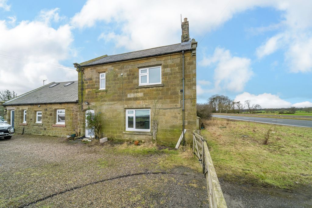 3 bed semi-detached house for saleGreensfield Farm Cottages, Greensfield, Alnwick, Northumberland NE66