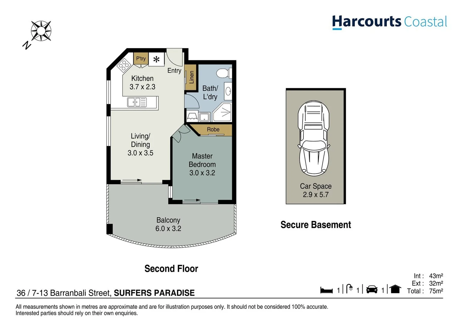 Additional image 10 of 36/7-13 Barranbali Street, Surfers Paradise QLD 4217