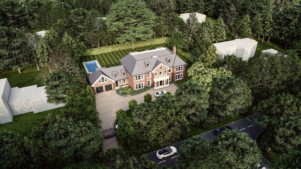 6 bed detached house for saleChristchurch Road, Virginia Water, Surrey GU25