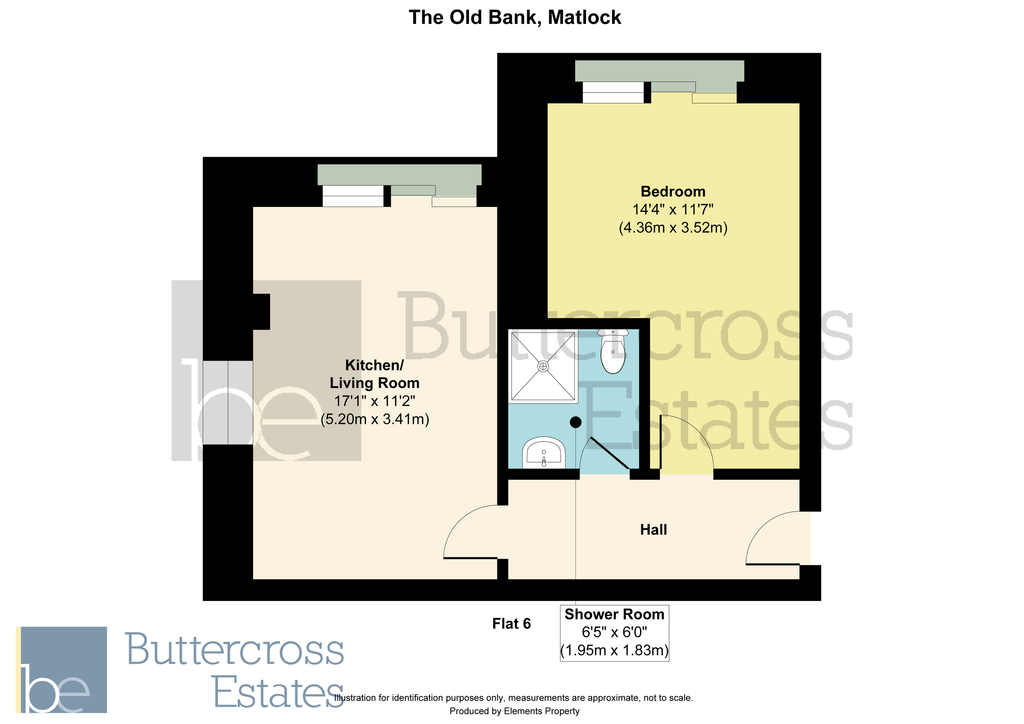 Additional image 3 of 1 bed flat for saleThe Oid Bank, Snitterton Road, Matlock DE4